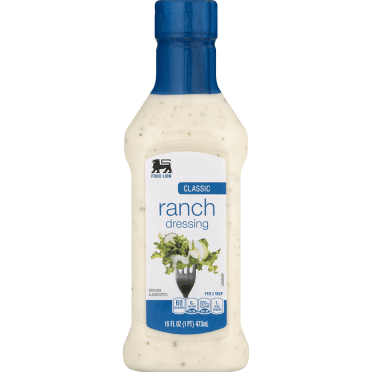 Food Lion Dressing, Ranch, Classic, Bottle (16 fl oz) Delivery or ...