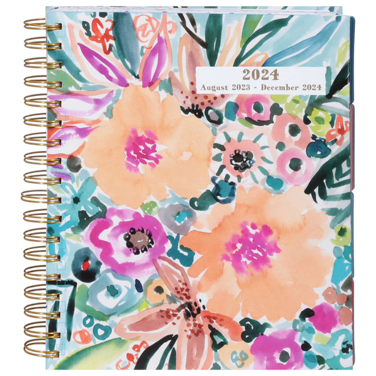 Wells St. by LANG Planner, Floral, 17 Month, 2024 (1 each) Delivery or ...