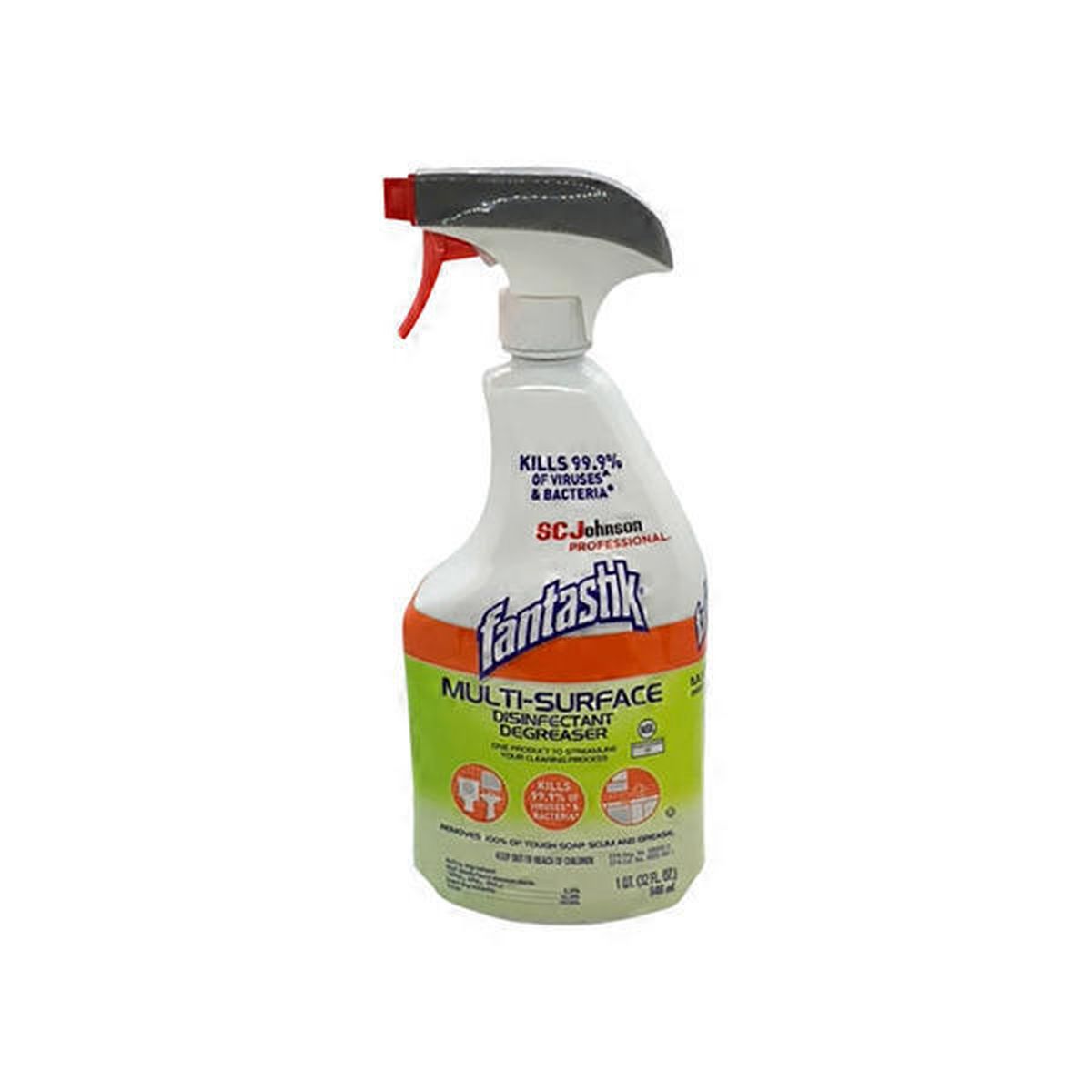 SC Johnson Fantastik Multi Surface Disinfectant Degreaser 32 Fl Oz