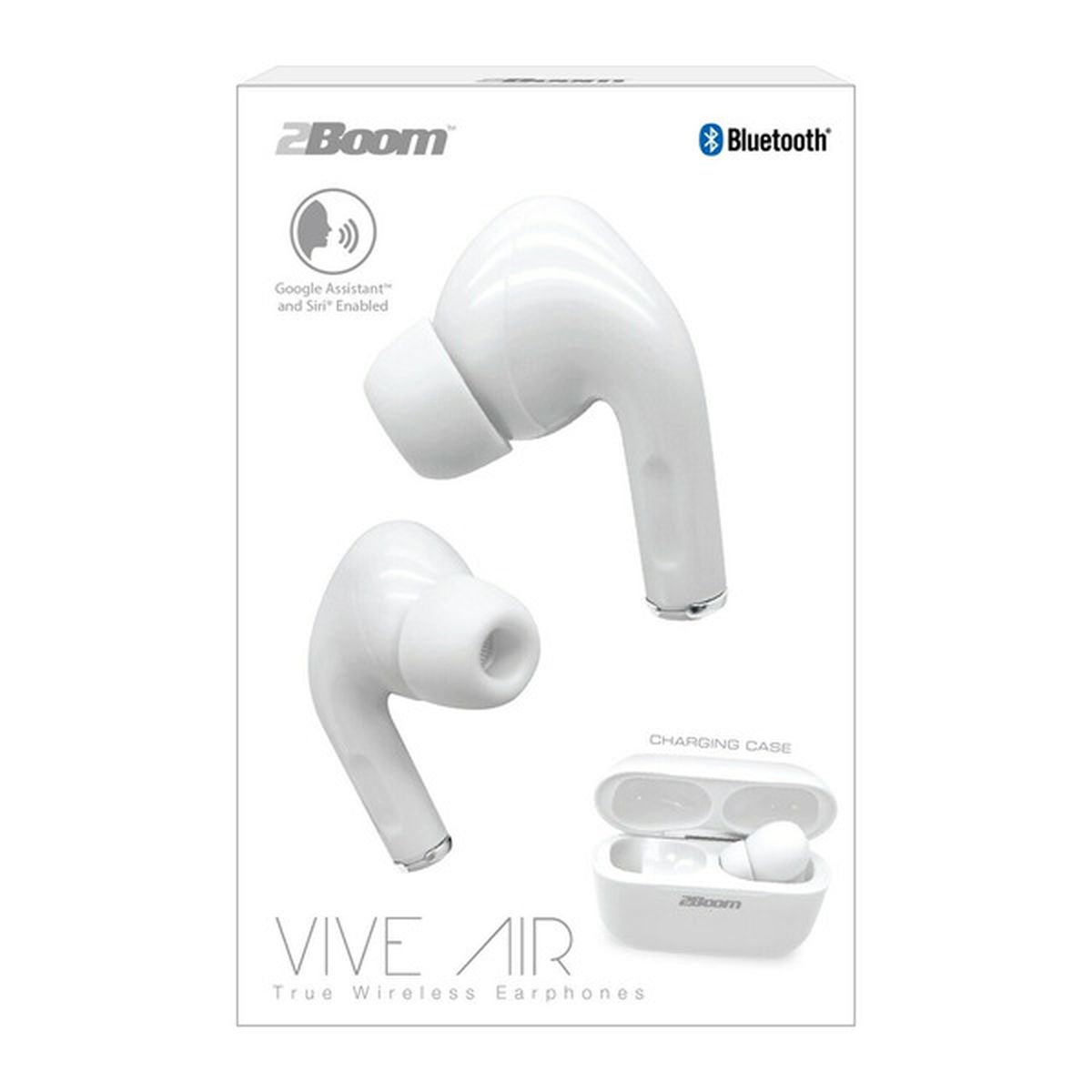 2Boom Bluetooth Vive Air True Wireless Earphones