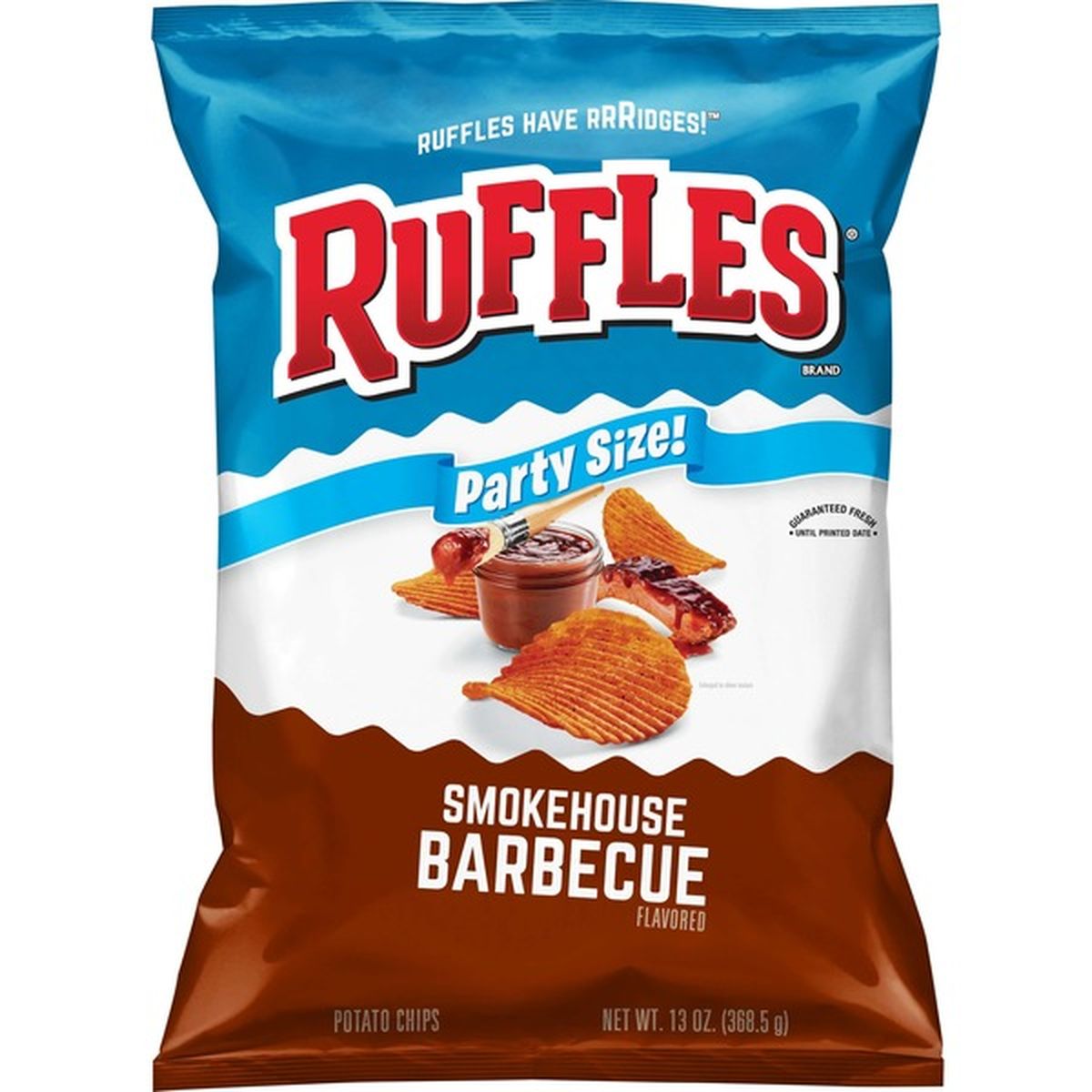 Ruffles Smokehouse Barbecue Flavored Potato Chips (13 oz) Delivery or ...