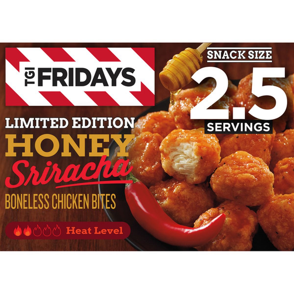 Tgi Fridays Limited Edition Honey Sriracha Flavored Boneless Chicken