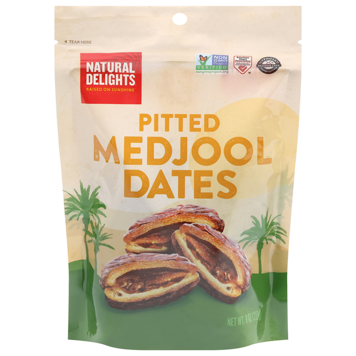 Natural Delights Medjool Dates, Pitted (8 oz) Delivery or Pickup Near ...