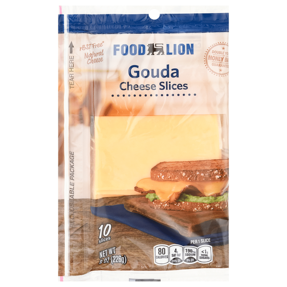 Food Lion Cheese Slices, Gouda (10 each) Delivery or Pickup Near Me ...