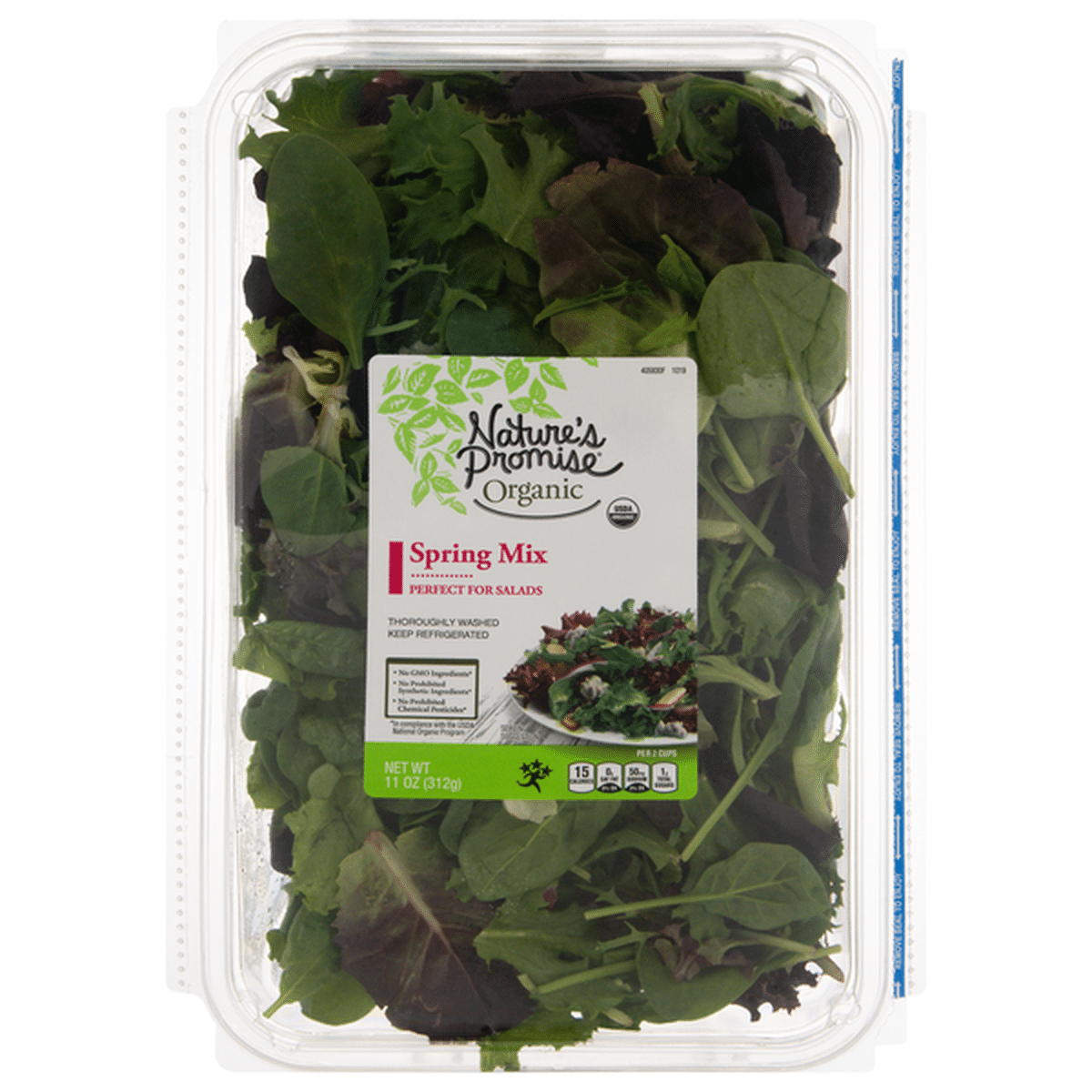 Nature's Promise Spring Mix, Organic (11 oz) Delivery or Pickup Near Me ...