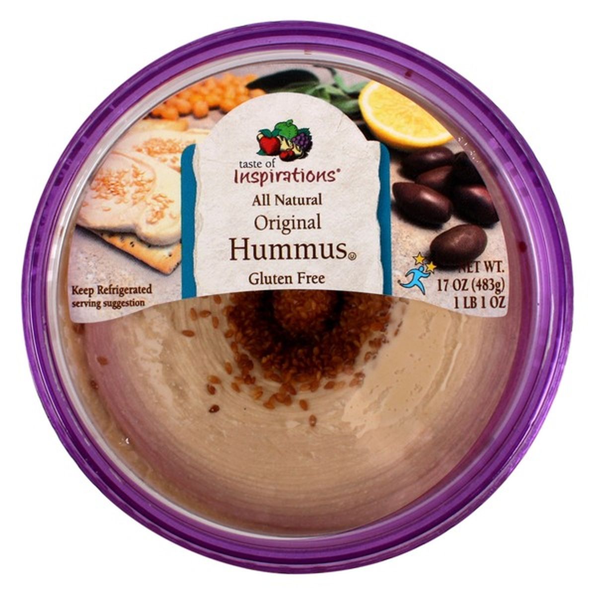 Taste of Inspirations Hummus, Roasted Pine Nut (10 oz) Delivery or ...