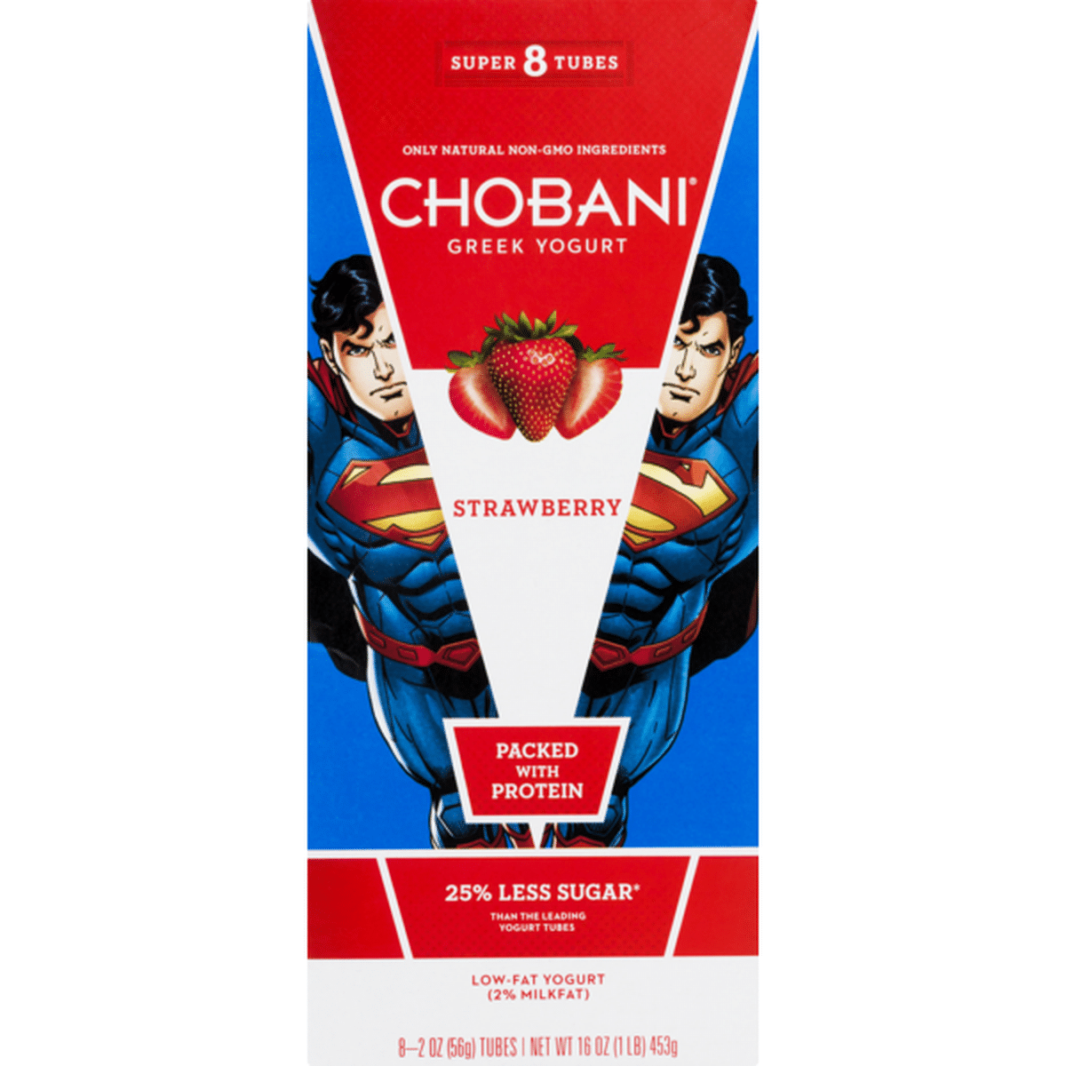 Chobani Greek Yogurt Tubes Strawberry 2 Oz Delivery Or Pickup Near Me Instacart 5275