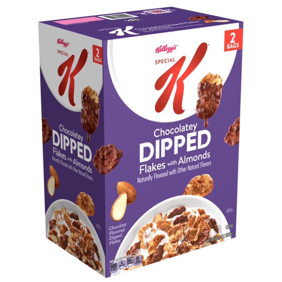 Kellogg’s Special K Chocolatey Dipped Flakes With Almonds Flavored ...