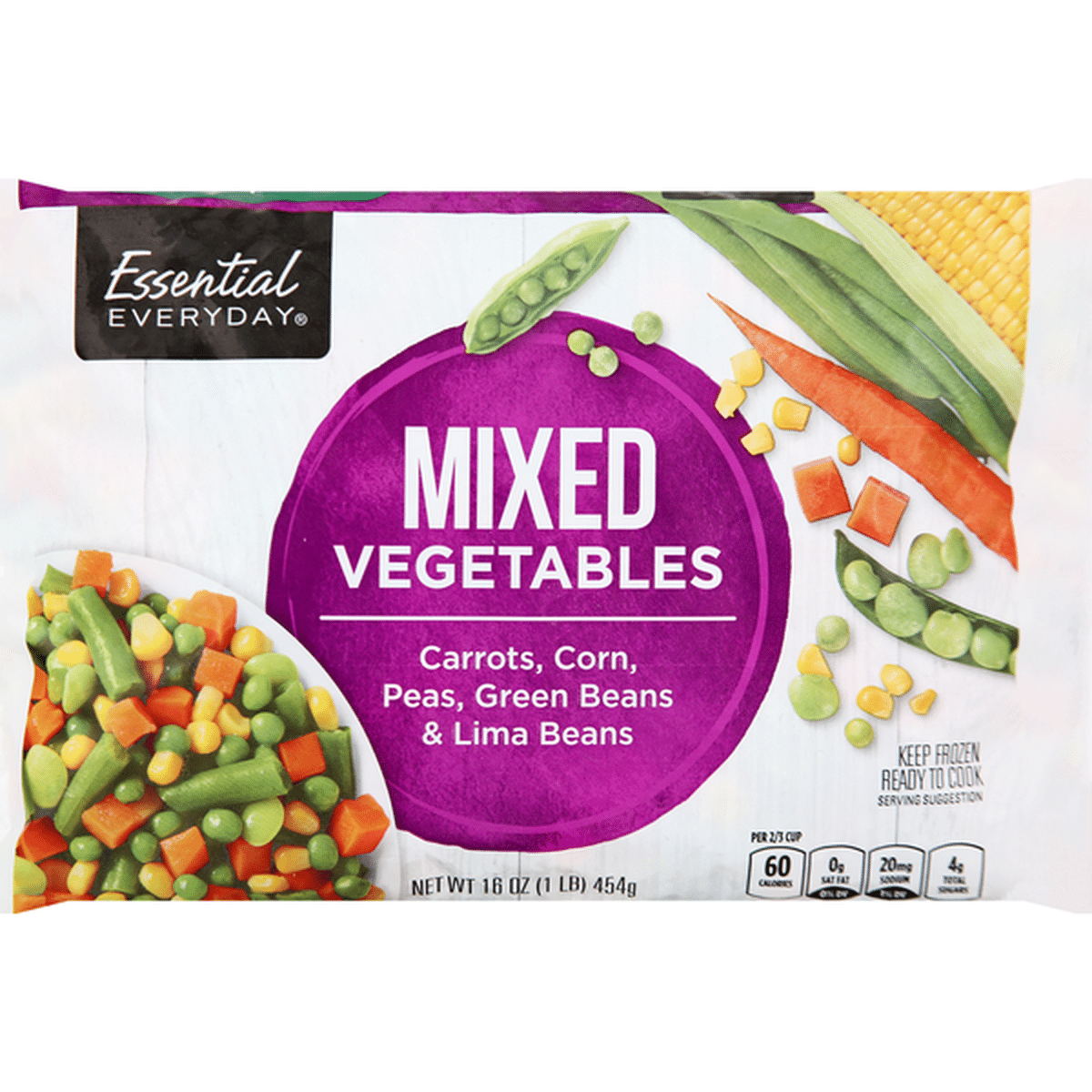 Essential Everyday Mixed Vegetables 16 Oz Delivery Or Pickup Near Me 0684