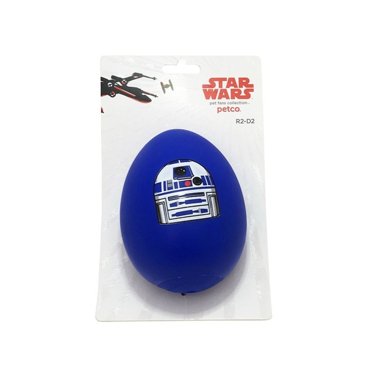 Petco Star Wars Pet Fans Collection R2-D2 Egg Dog Toy (0.15 lb ...