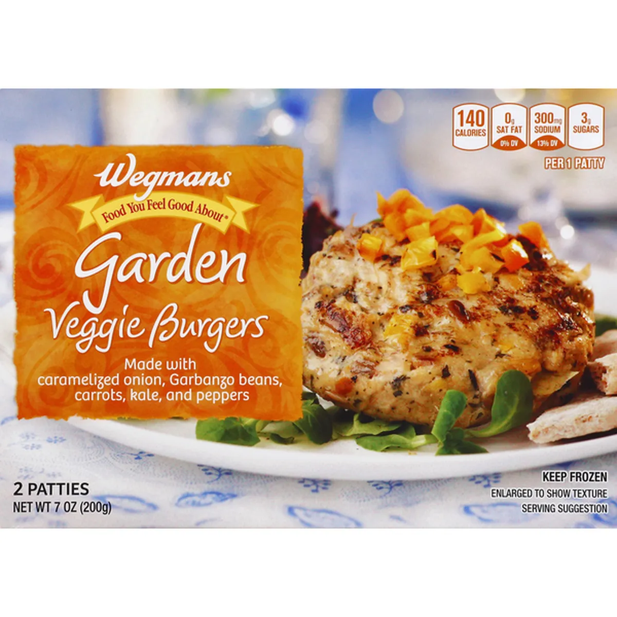 Wegmans Food You Feel Good About Garden Veggie Burgers 7 Oz Delivery