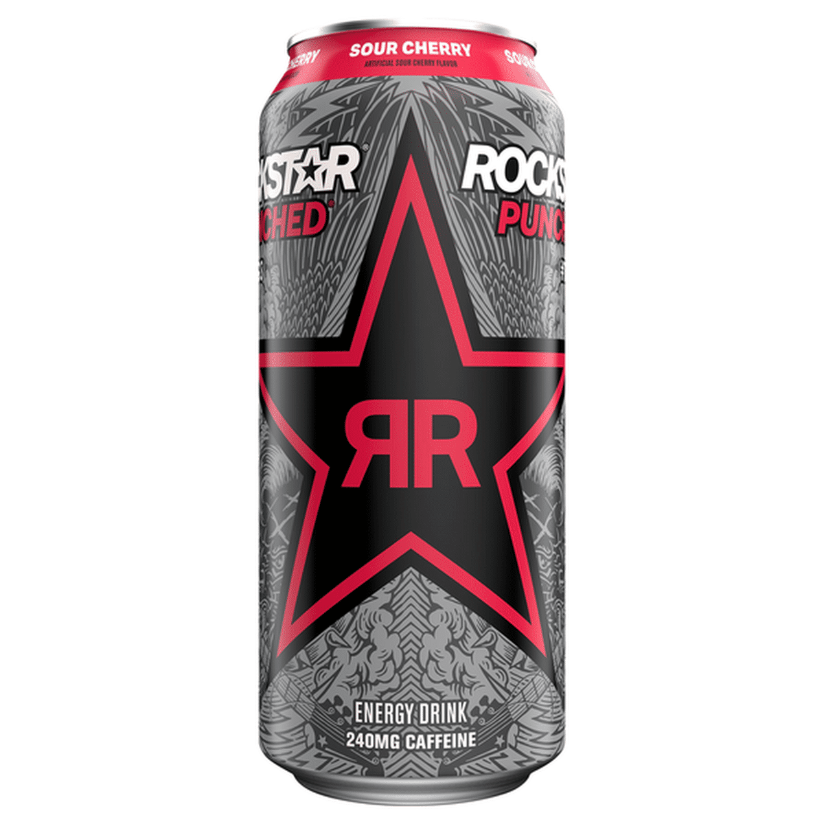 Rockstar Energy Drink, Sour Cherry (16 fl oz) Delivery or Pickup Near ...