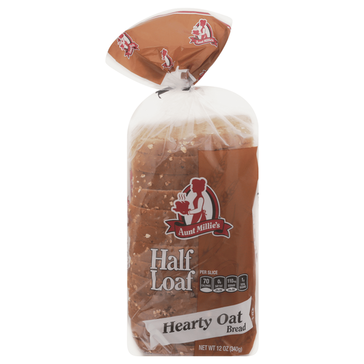 Aunt Millies Bread Hearty Oat Half Loaf 12 Oz Delivery Or Pickup