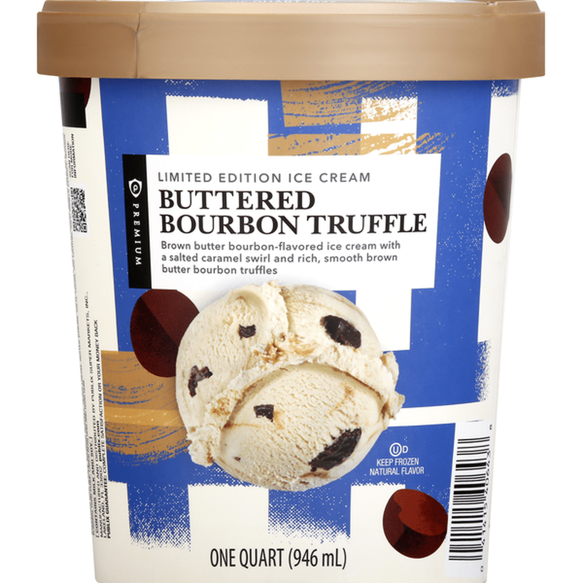 Brown butter bourbon 2025 truffle ice cream