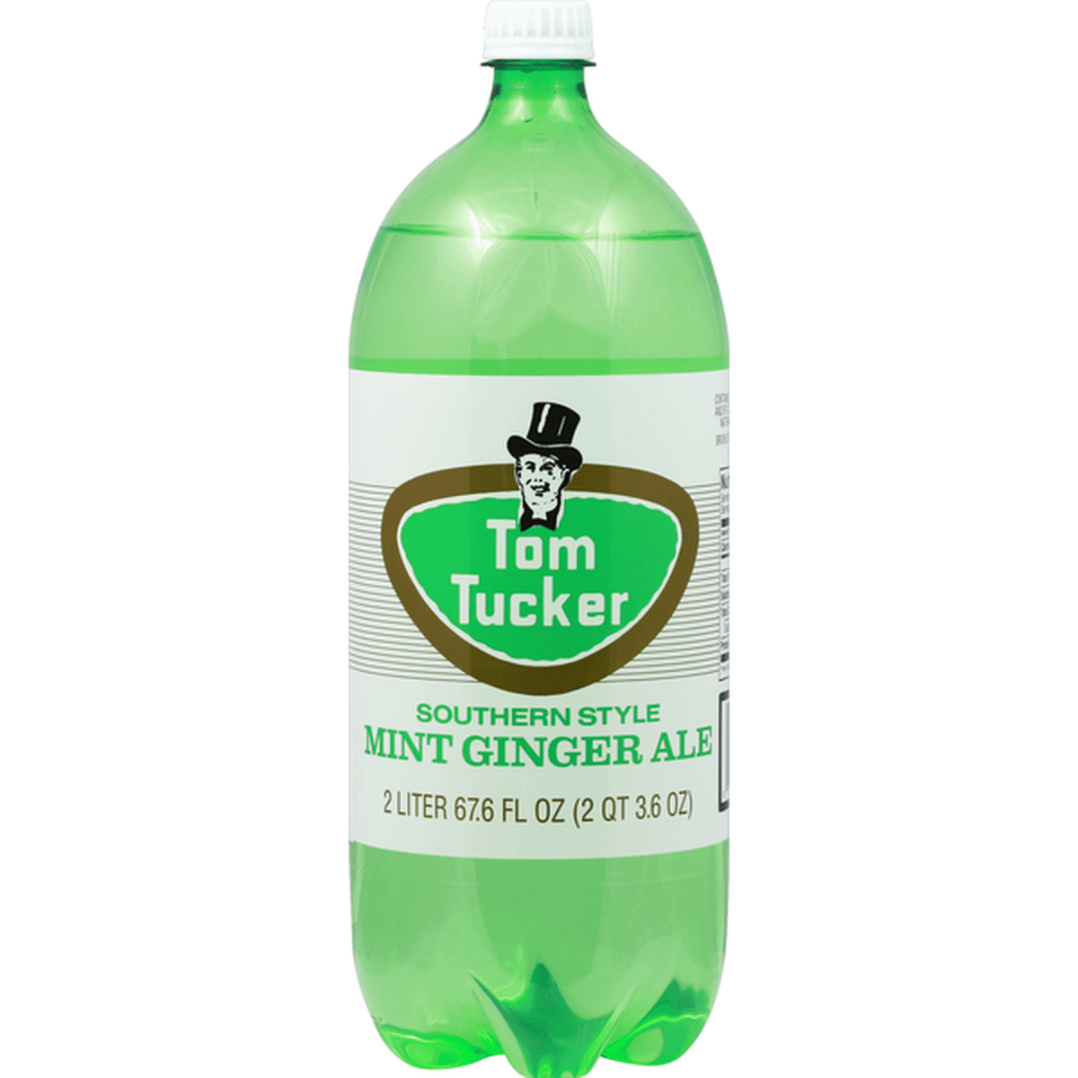 Tom Tucker Soda, Mint Ginger Ale, Southern Style (2 L) Delivery or