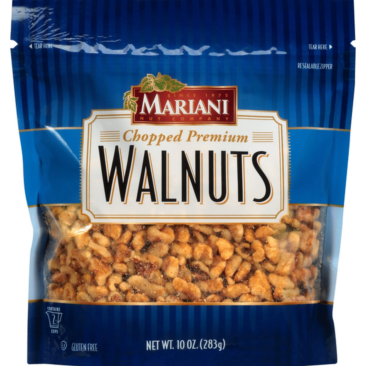 Mariani Walnuts, Premium, Chopped (10 oz) Delivery or Pickup Near Me ...