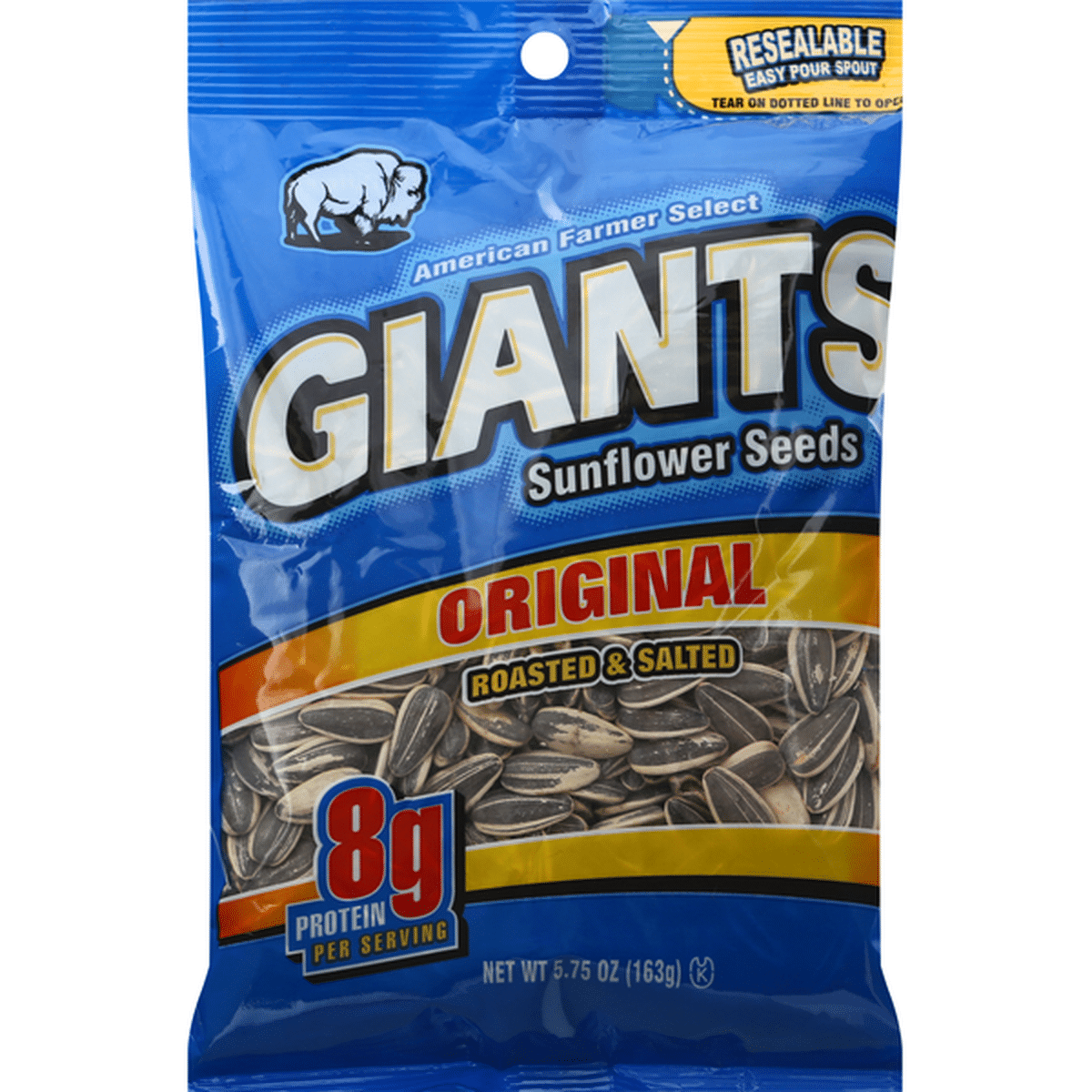 Giants Sunflower Seeds Original Roasted And Salted 575 Oz Delivery Or Pickup Near Me Instacart 3616