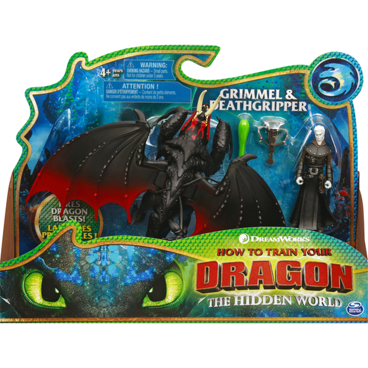 Dreamworks Dragons Grimmel & Deathgripper, Dreamworks How to Train Your ...