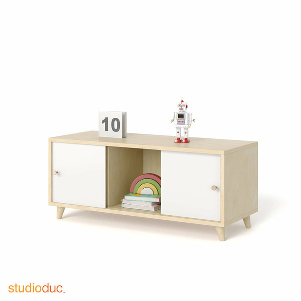 ducduc Knox Stacking Toy Storage (55 lb) Delivery or Pickup Near Me ...