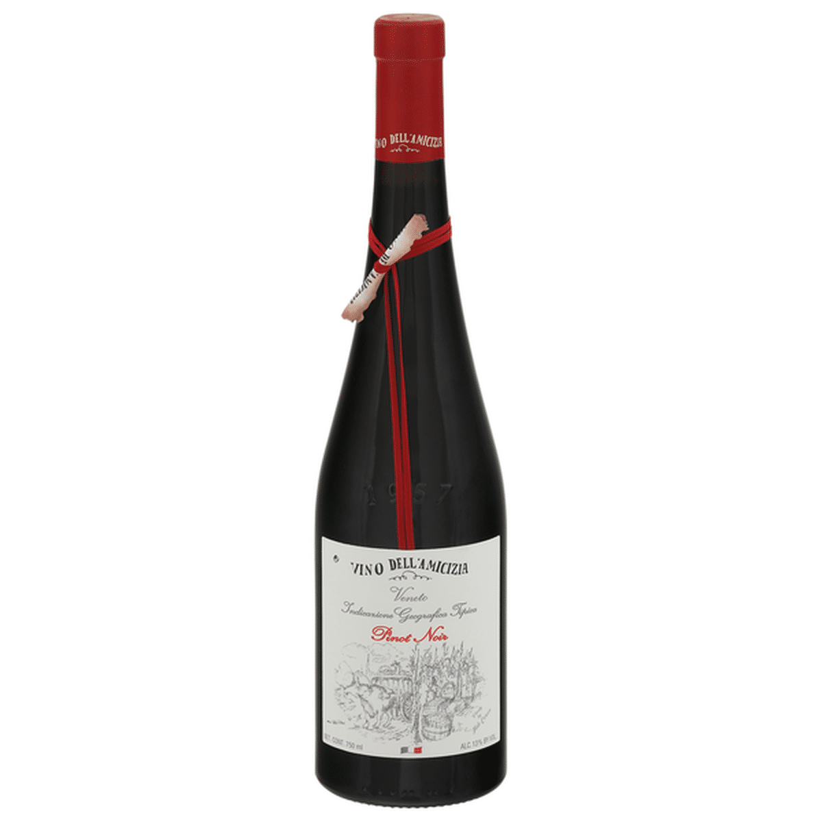 Vino Dell Amicizia Pinot Noir Indicaxione Geografica Tipica Veneto