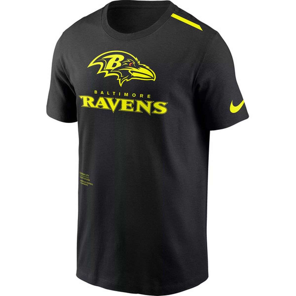 Nike Youth Baltimore Ravens 2023 Volt T-Shirt, XL - Black (1 each ...