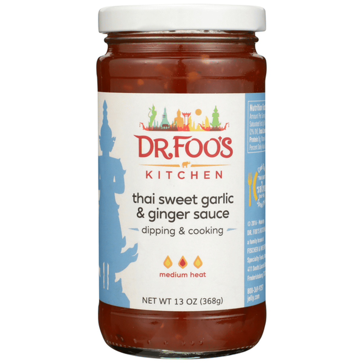 Dr Foos Kitchen Sauce Thai Swt Garlc Gngr 13 Oz Delivery Or Pickup Near Me Instacart