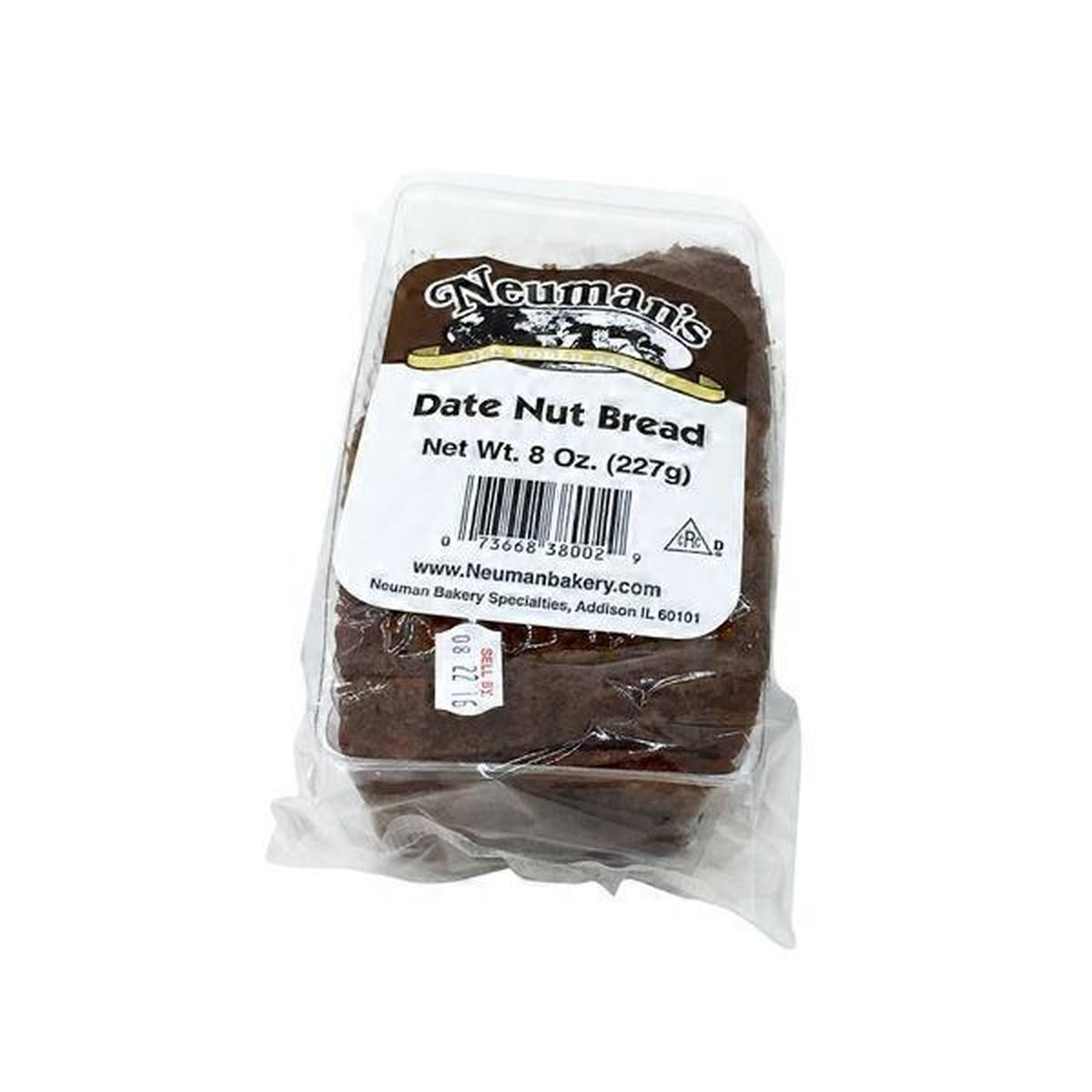 Neuman's Old World Baking Date Nut Bread (8 oz) Delivery or Pickup Near ...