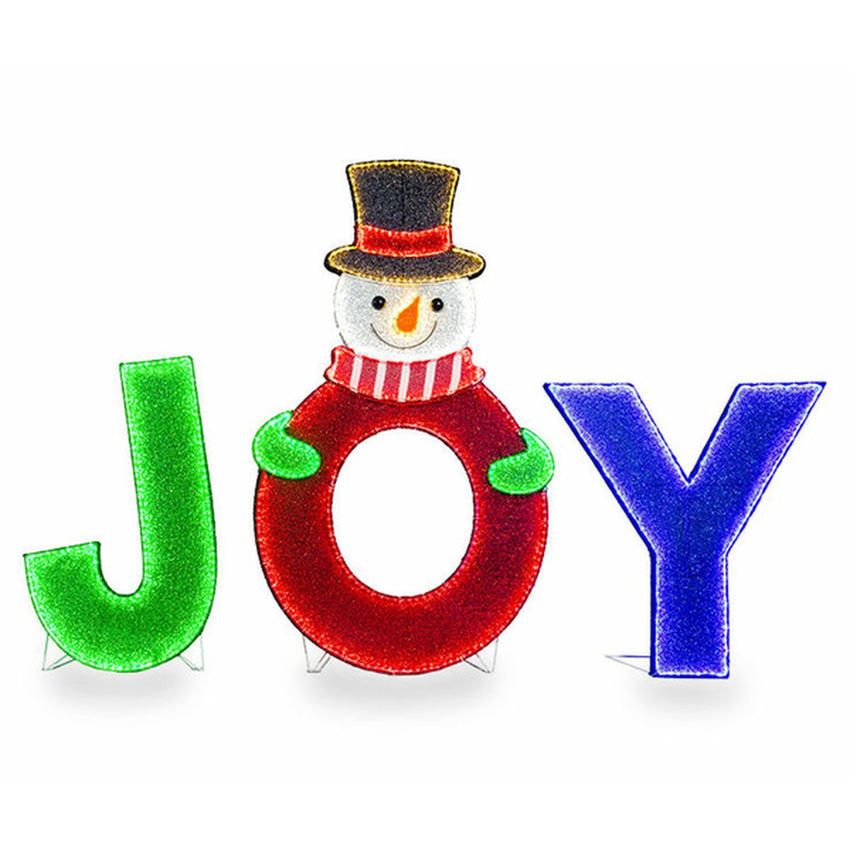 Winter Wonder Lane Joy Snowman Light-Up Sign - 48 (each) Delivery or 