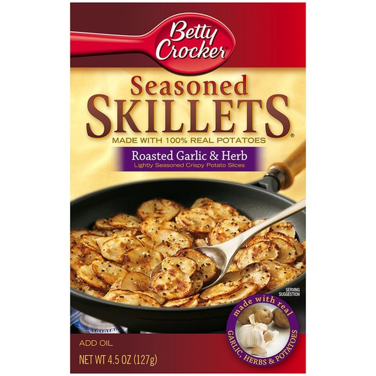 Betty Crocker Seasoned Skillets Roasted Garlic And Herb Potatoes 45 Oz Delivery Or Pickup Near 6868