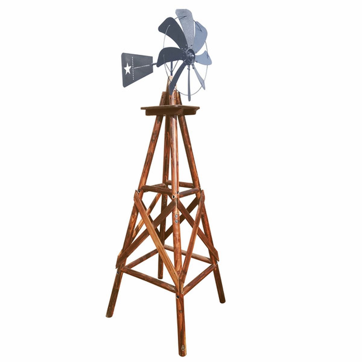 United General Supply 10' Char-Log Windmill (each) Delivery or Pickup ...