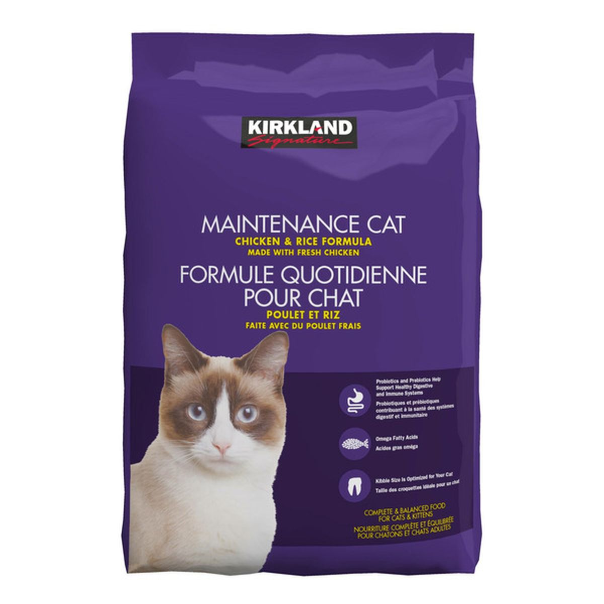 Kirkland Signature Super Premium Maintenance Chicken Rice Cat