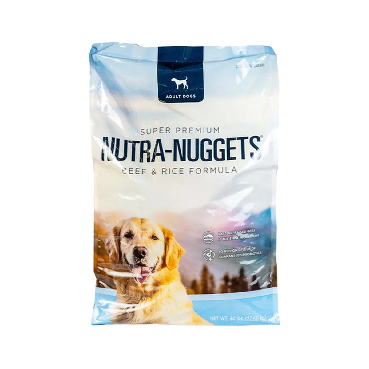 Nutra Nuggets Super Premium Beef Rice Formula For Adult Dogs 50