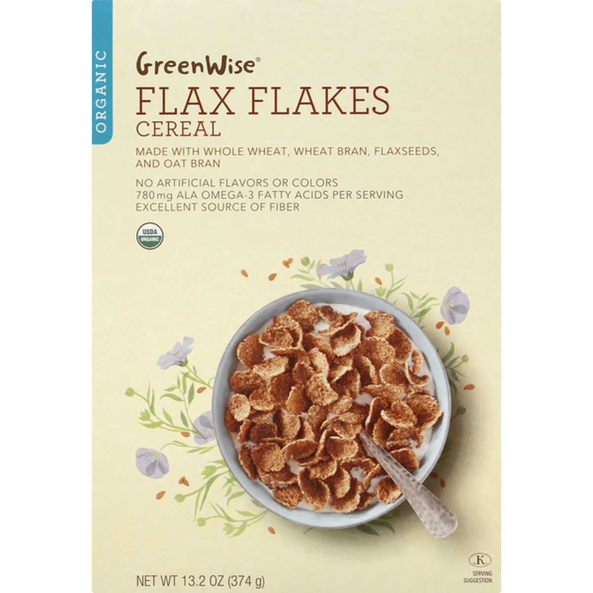 Greenwise Cereal Organic Flax Flakes Oz Delivery Or Pickup