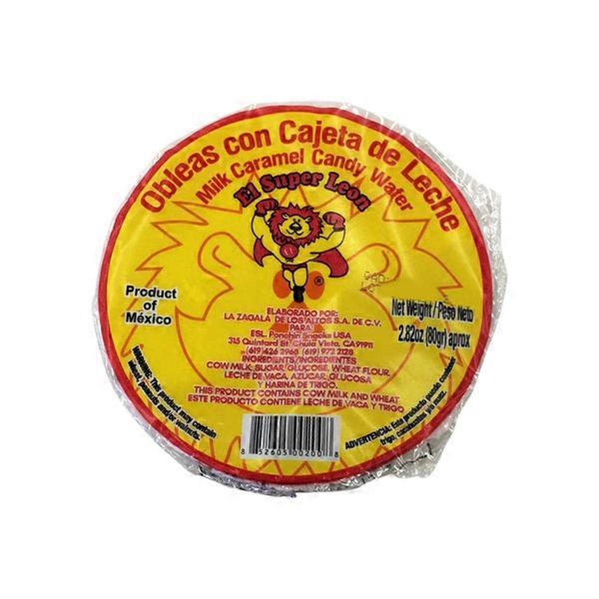 El Super Leon Obleas (80 g) Delivery or Pickup Near Me - Instacart