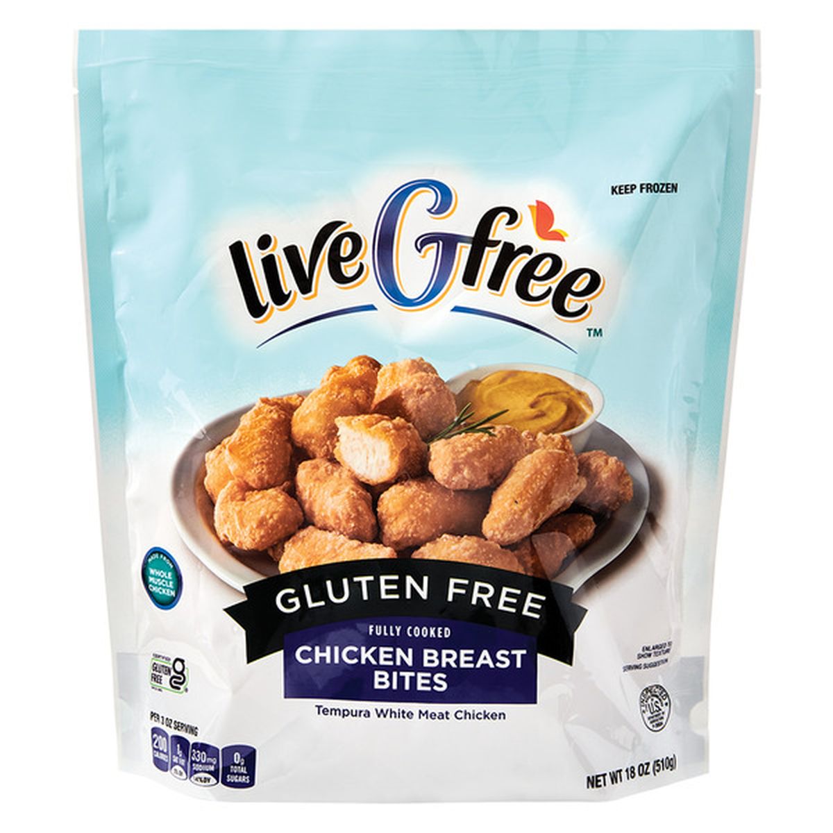 liveGfree Gluten Free Chicken Breast (18 oz) Delivery or Pickup Near Me ...