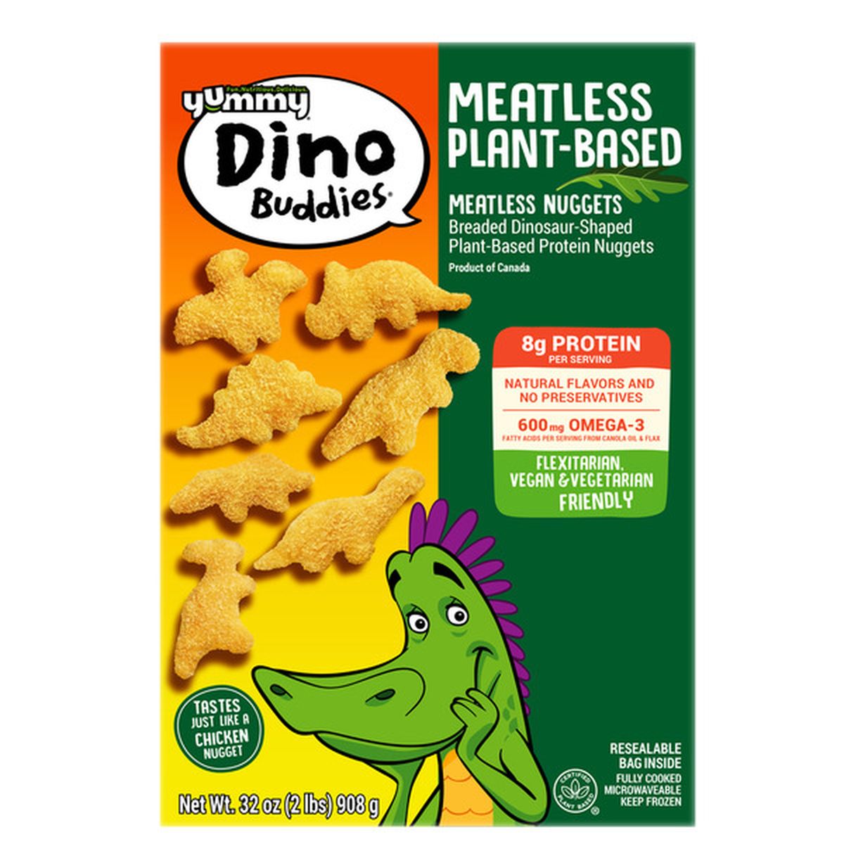 Yummy Meatless, DinosaurShaped Nuggets (32 oz) Delivery or Pickup Near