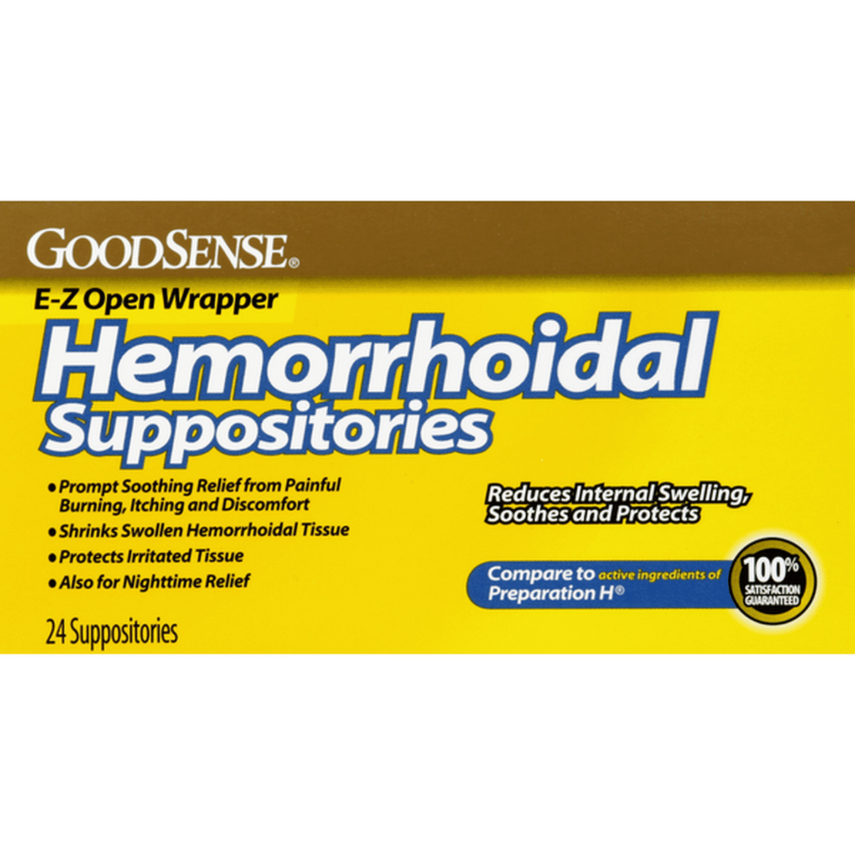 Good Sense Hemorrhoidal Suppositories (24 Ct) Delivery Or Pickup Near 