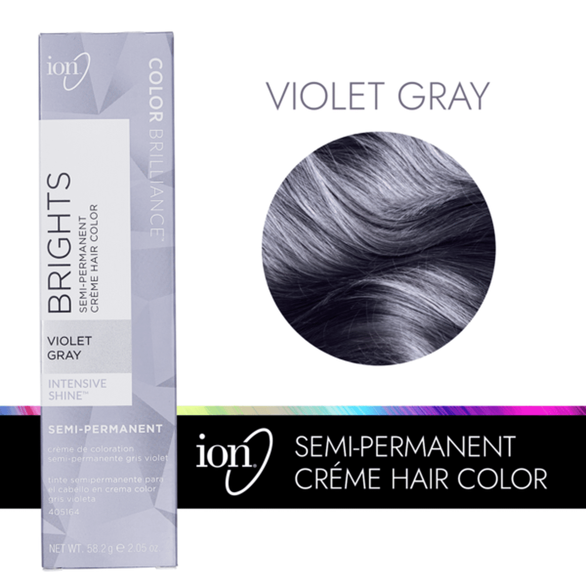 ion Semi Permanent Hair Color - Violet Gray (2.05 oz) Delivery or Pickup  Near Me - Instacart