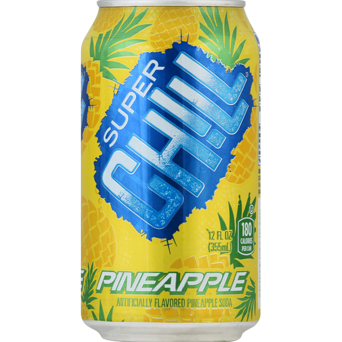 Super Chill Soda Pineapple 12 Fl Oz Delivery Or Pickup Near Me