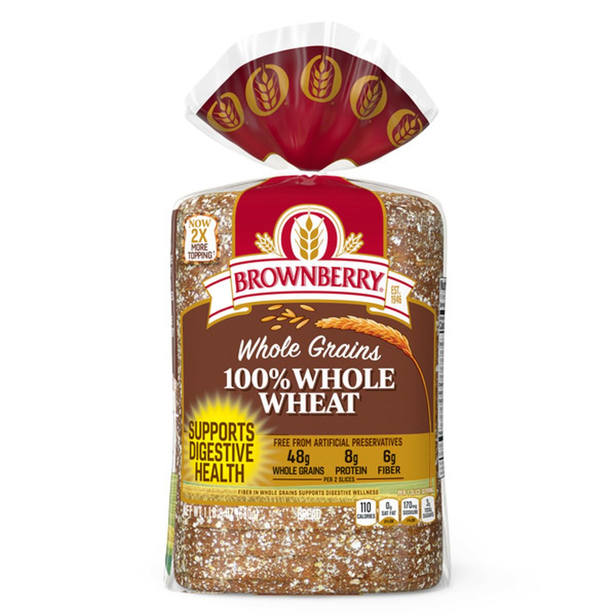 Sara Lee Sara Lee 100% Whole Wheat Bread, 16 oz, 12 ct
