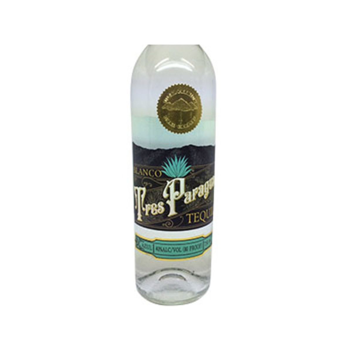 Tres Paraguas Silver Tequila (750 ml) Delivery or Pickup Near Me