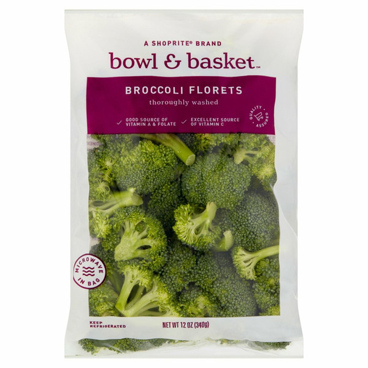 Bowl And Basket Broccoli Florets 12 Oz Delivery Or Pickup Near Me Instacart 5548