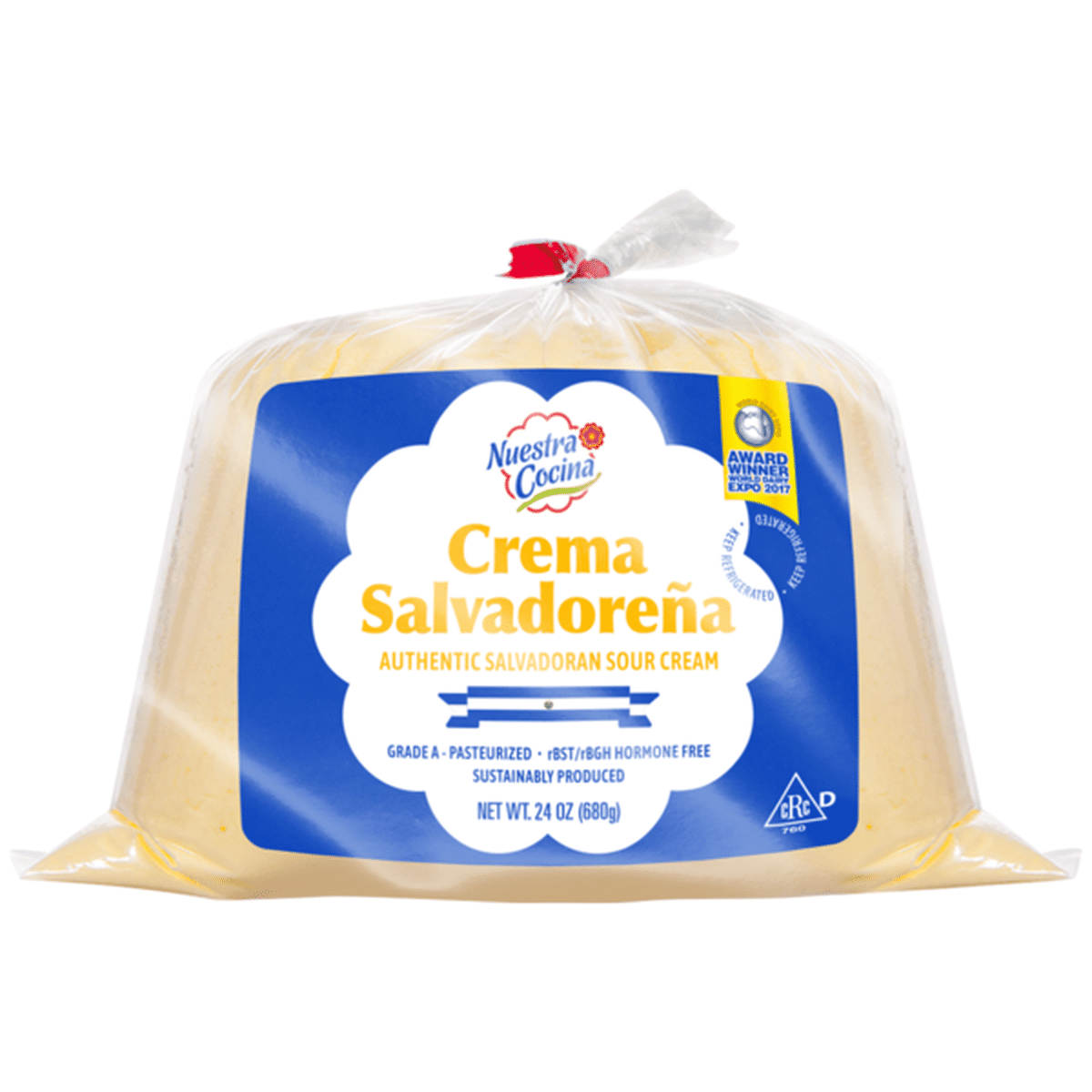 Nuestra Cocina Crema Salvadorena Bag (24 oz) Delivery or Pickup Near Me