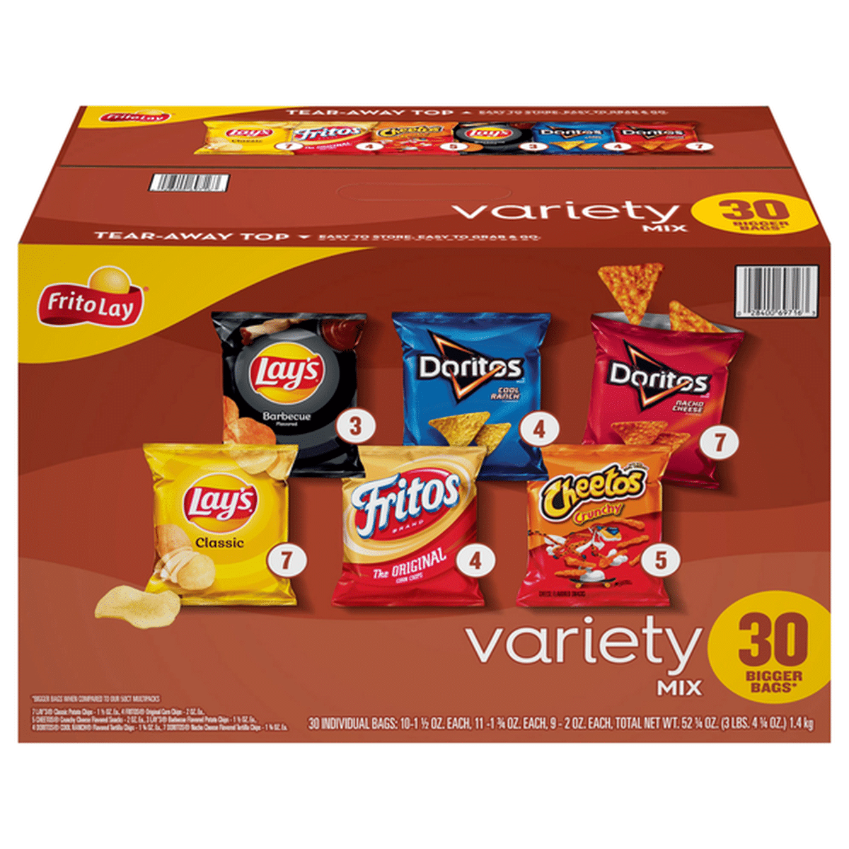 Frito Lay Snack Mix, Variety (30 each) Delivery or Pickup Near Me ...