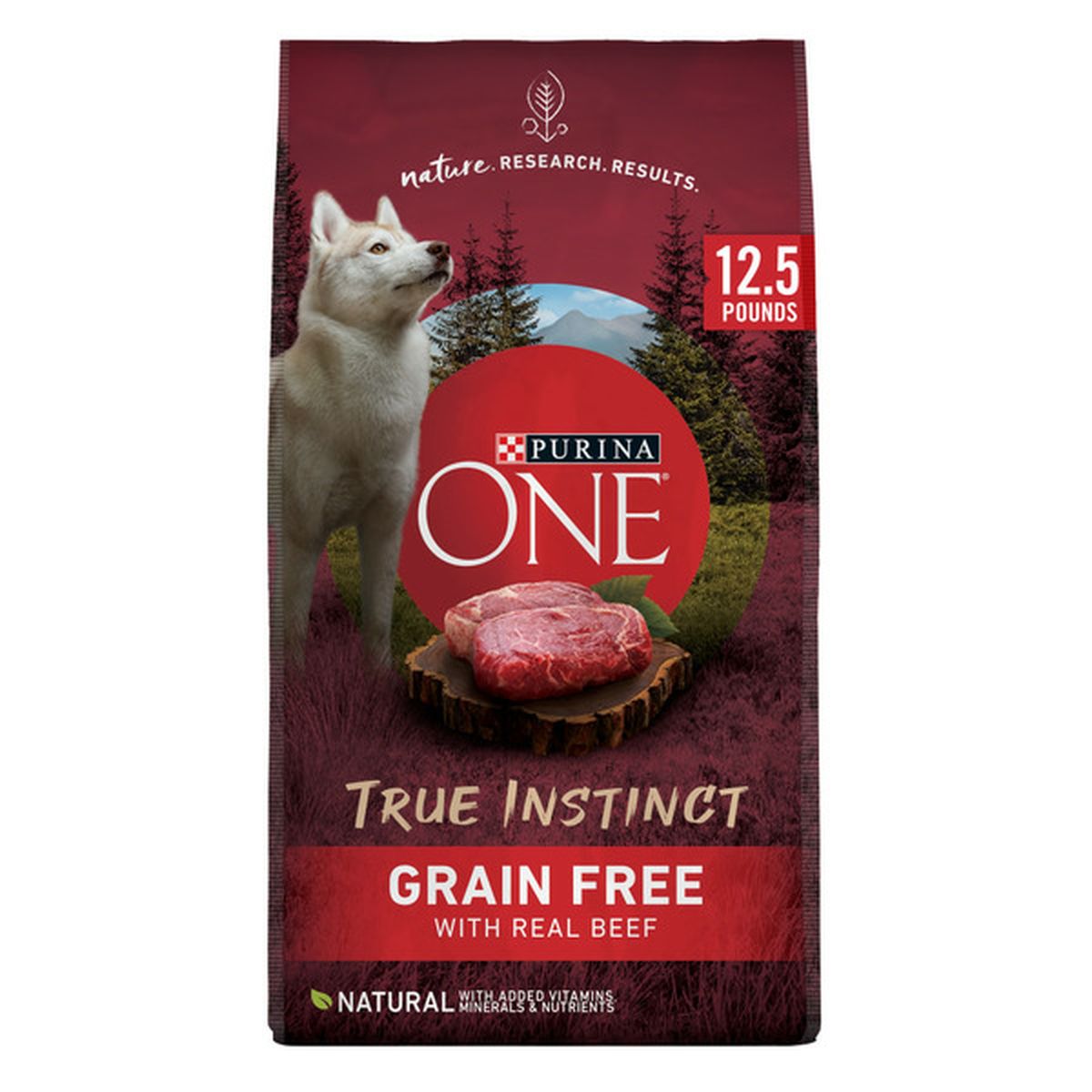 Purina ONE Grain Free Natural Dry Dog Food True Instinct With