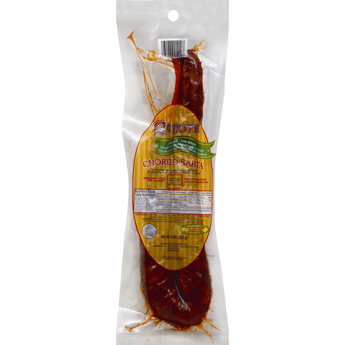 Quijote Chorizo Sarta (8 oz) Delivery or Pickup Near Me - Instacart