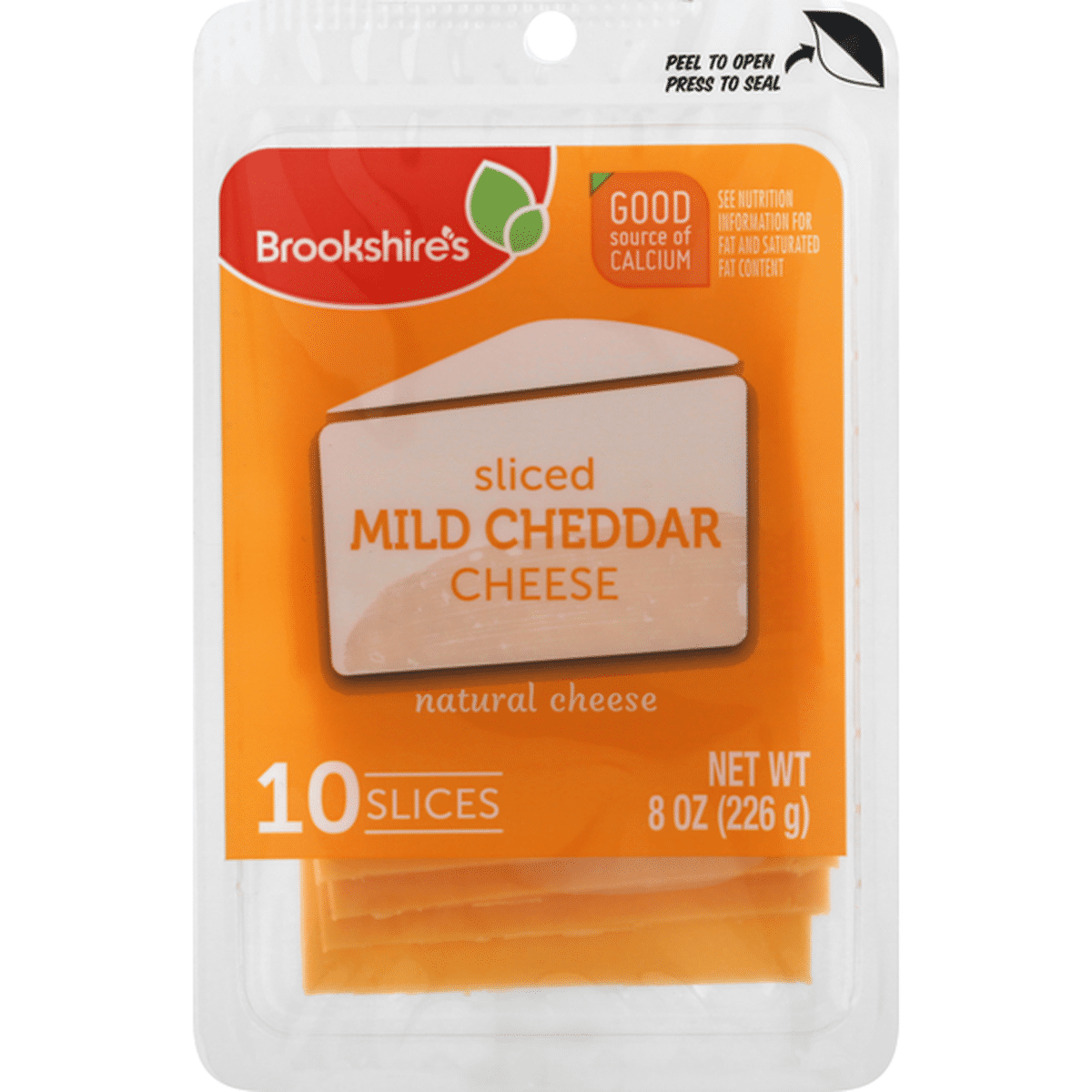 Brookshire's Cheese, Mild Cheddar, Sliced (10 Each) Delivery Or Pickup ...