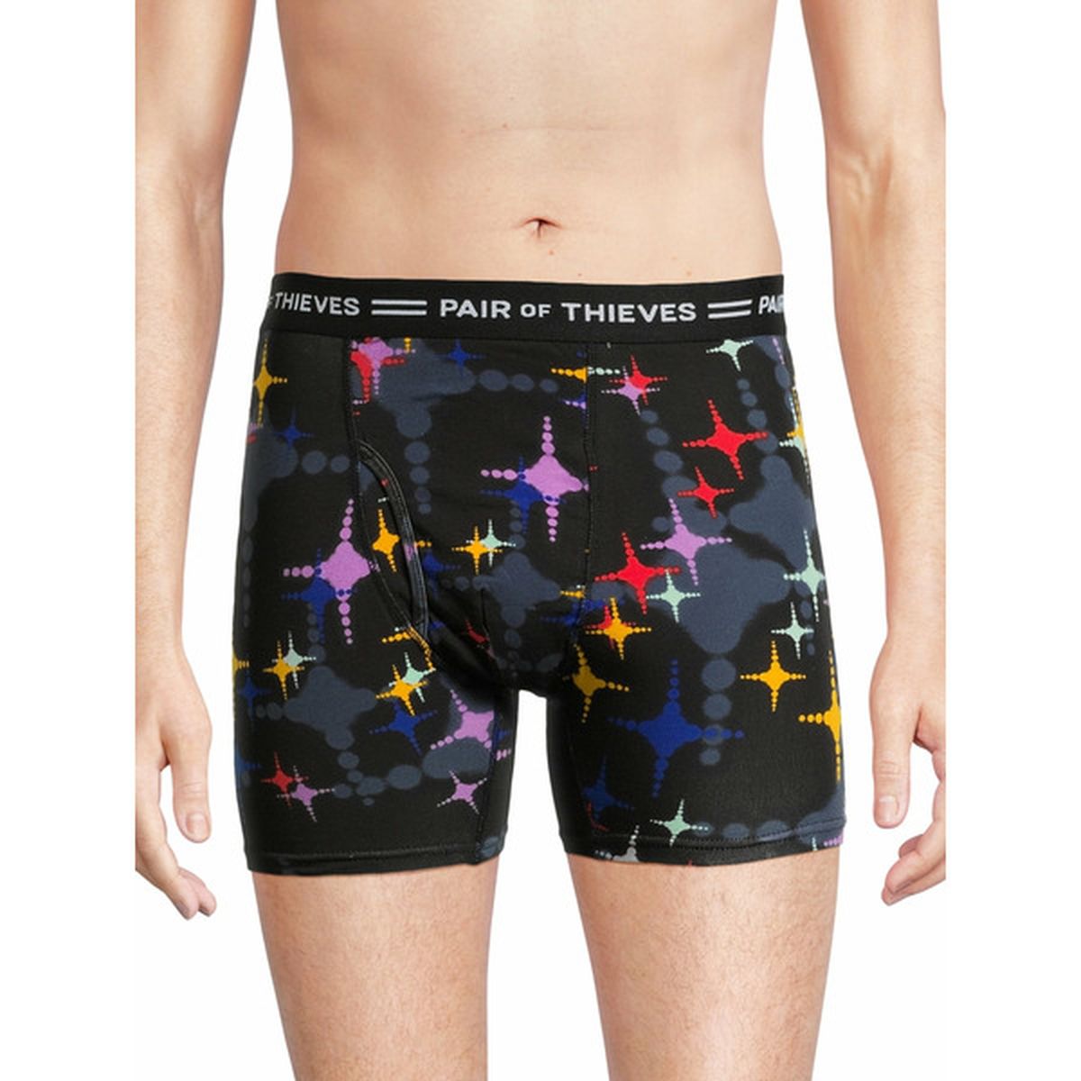 Pair of Thieves Men's 4-Way Stretch Stars Boxer Briefs (1 ct) Delivery ...