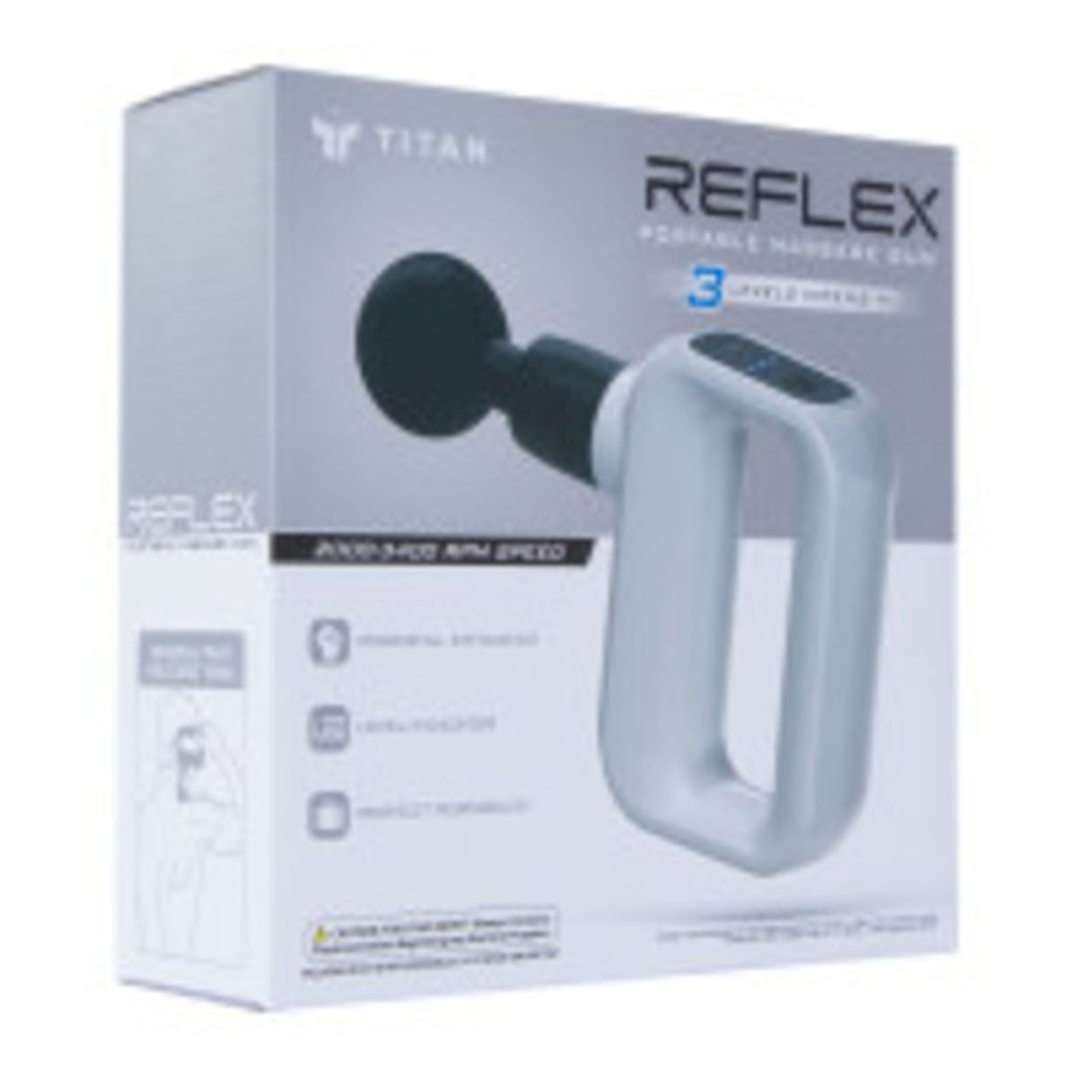 TITAN Reflex Portable Massage Gun (each) Delivery or Pickup Near Me ...