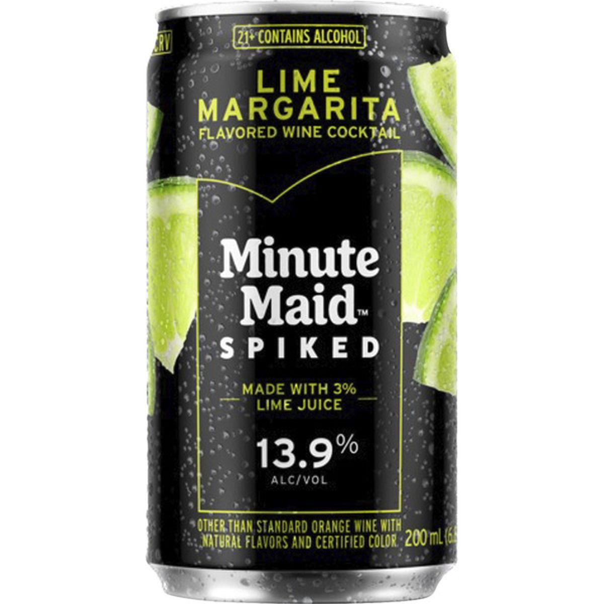 Minute Maid Spiked Lime Margarita (200 ml) Delivery or Pickup Near Me ...